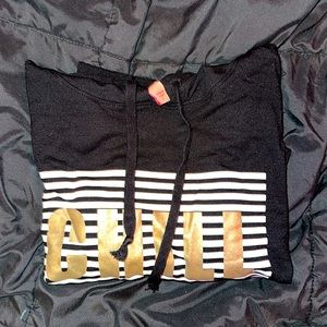 Woman’s plus size hoodie crop top